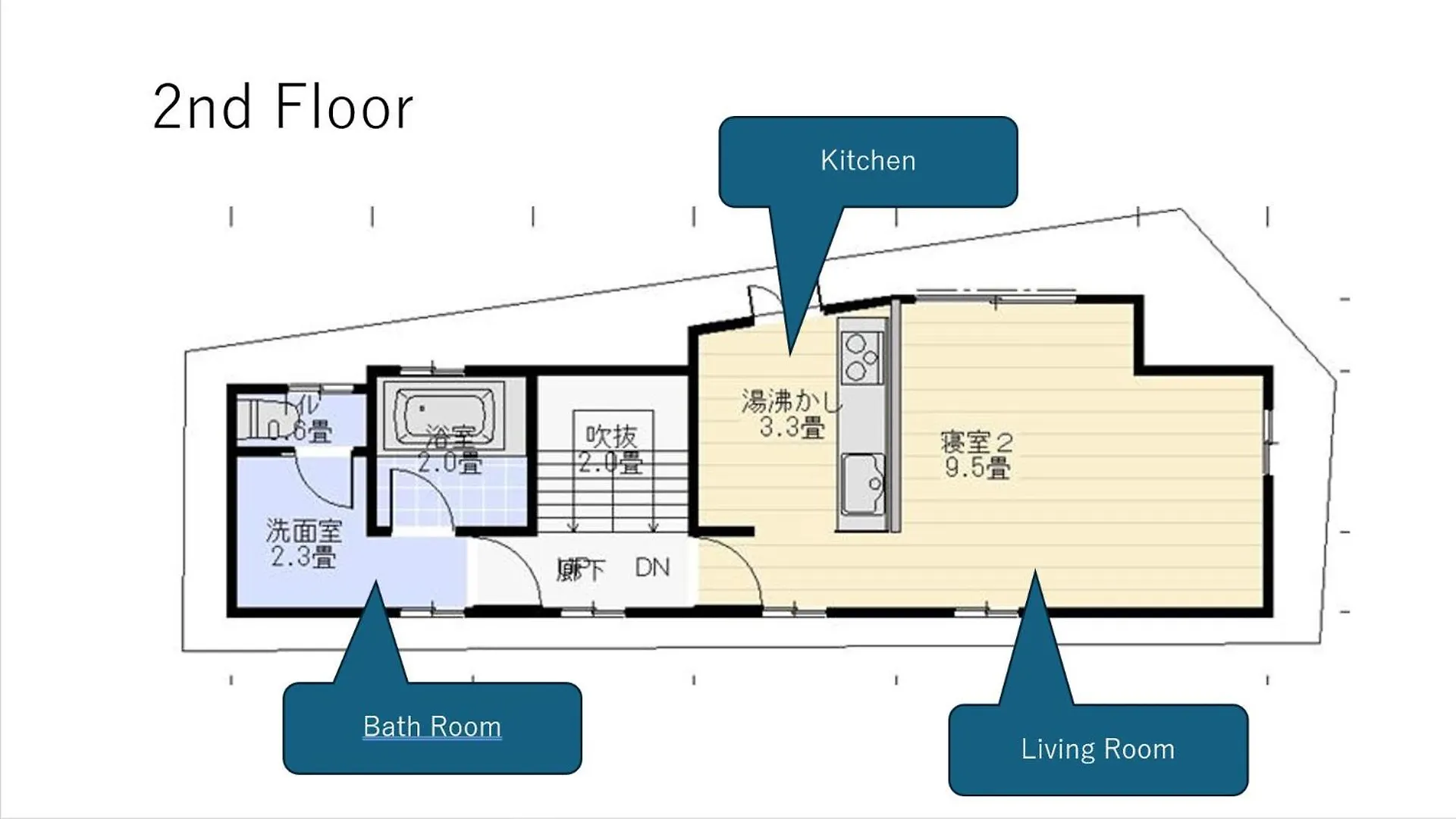 Apartment Tokyo Private House 大塚の宿